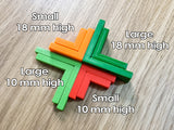 4x Magnetic Corner Clamps (90-degree, 3d-printed, Mark II)