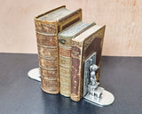 Pair of Royal Selangor Pewter Teddy Bears' Picnic Library Bookends