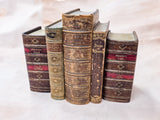Fielding's Works Faux Book Bookends (Vol I - Plays / Vol IV - Tom Jones)