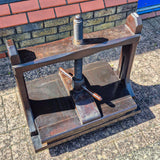 Large Antique Wooden Book Press