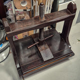Large Antique Wooden Book Press