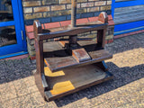 Large Antique Wooden Book Press