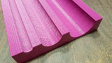 20x4 cm Two-Sided Spine Rounding Tool with 7 Grooves (Rondzetblok / Rundeholz, 3D-Printed)