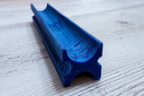 5x5 cm Spine Rounding Tool with 4 Grooves (Rondzetblok / Rundeholz, 3D-Printed)