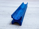 5x5 cm Spine Rounding Tool with 4 Grooves (Rondzetblok / Rundeholz, 3D-Printed)