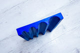 20x2.5 cm Spine Rounding Tool with 4 Grooves (Rondzetblok / Rundeholz, 3d-printed)