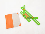 Adjustable Trapezoid Template for Cutting Half-Bound Books Corners