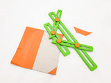 Adjustable Trapezoid Template for Cutting Half-Bound Books Corners