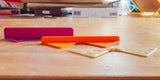 Bookbinding Set #1A: Section Punching Cradle Type A + Corner Cutting Jigs (3d-printed, Mark II)