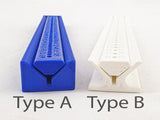 Signature Punching Tool with Contrasting Numbers / Signature Punching Cradle / Hole Punching Tool (3d-printed, Type A, Mark II)