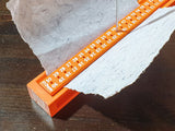 Signature Punching Tool with Contrasting Numbers / Signature Punching Cradle / Hole Punching Tool (3d-printed, Type B, Mark II)