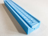 Signature Punching Tool with Contrasting Numbers / Signature Punching Cradle / Hole Punching Tool (3d-printed, Type A, Mark II)