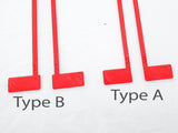 L-Spacer/Gauge/Straightedge for Bookbinding, Cartonnage, and Other Crafts (2.5 mm high, 3d-printed, Mark II)