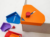 Bookbinding Set #2A: Section Punching Cradle Type A + Corner Clamps for Boxmaking (3d-printed, Mark II)