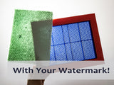 Japanese Patterns: Classic Papermaking Mold and Deckle (Mark II, 3d-printed, watermark is possible)