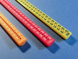 Spare Awl Guide for Signature Punching Tool with Contrasting Numbers (3d-printed, Mark II)