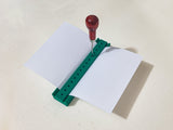 Mini Signature Punching Tool for Bookbinding / Signature Punching Cradle / Hole Punching Tool (3d-printed, Type A, Mark I)