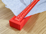 Bookbinding Set #3A: Section Punching Cradle Type A + Corner Cutting Jigs + Corner Clamps for Boxmaking (3d-printed, Mark II)