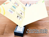 V-Shaped Punching Tool for Bookbinding / Awl Guide / Hole Punching Tool (3d-printed, Mark II)