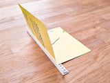 V-Shaped Punching Tool for Bookbinding / Awl Guide / Hole Punching Tool (3d-printed, Mark II)