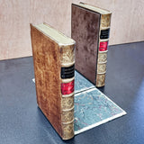 Pair of Antique Gardiner's History of England (Vol III and Vol VIII) Bookends