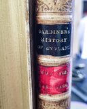 Pair of Antique Gardiner's History of England (Vol III and Vol VIII) Bookends