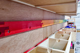 French Cleat Strips / Wedge Strips - 25 cm, Total Length: 4 or 8 meters (3d-printed) - Wall Mounting System