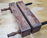 Vintage Hardwood Finishing Press (47 cm / 18" between the screws)
