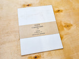Pack of Vintage Dryad of Leicester White Cardboard (B.23, 25 Sheets, 12.5" x 10")
