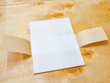 Pack of Vintage Dryad of Leicester White Cardboard (B.23, 25 Sheets, 12.5" x 10")