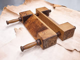 Vintage Hardwood Finishing Press (37 cm / 14.5" between the screws)
