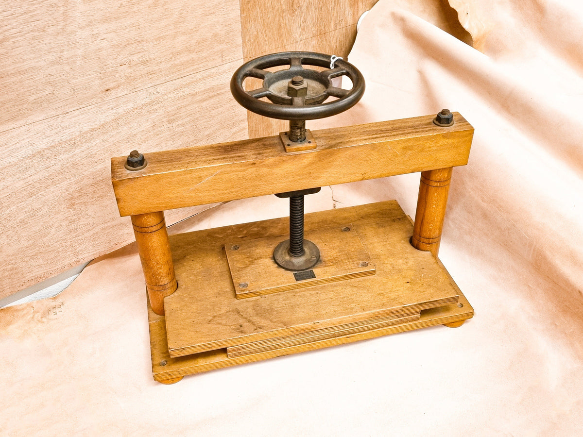 Wooden Book Press Practical Book Binding Tool For Home DIY Bookbinding