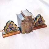 Unique Vintage High Voltage Cable Bookends
