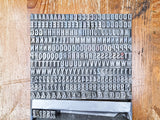 Vintage 60pt and 48pt Grotesque No. 9 Type (Stephenson Blake and Co. Type Foundry, 0.918″ / 23.32mm)