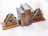 Unique Vintage High Voltage Cable Bookends