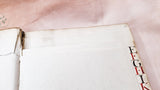 Antique 18th-Century Ledger (blank, ca. 500 pages, vellum binding, some pages removed/missing)