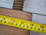 Vintage Hardwood Finishing Press (31 cm between the screws)