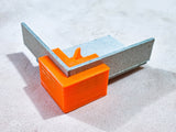 4x Three-Sided Magnetic Corner Clamps (90-degree, 3d-printed, Mark II)