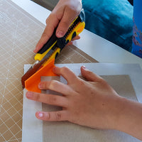 12x Corner Cutting Tools for Bookbinding, Cartonnage, Box Making / Mitering Jig (3D-Printed, Classroom Bundle, Mark II)