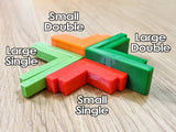 3x 60-Degree Magnetic Corner Clamps (3d-printed, Mark II)