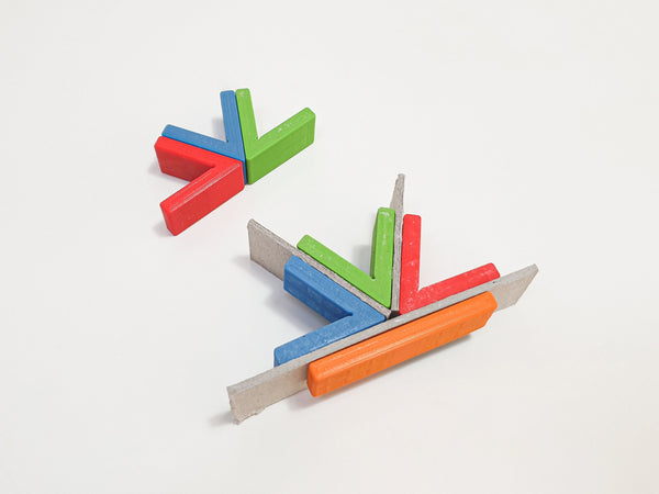 3x 60-Degree Magnetic Corner Clamps (3d-printed, Mark II)