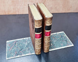 Pair of Antique Gardiner's History of England (Vol III and Vol VIII) Bookends