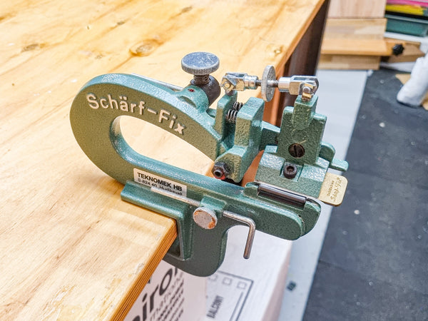 Original Scharf-Fix 2000 Leather Paring Machine
