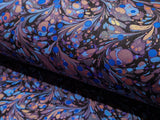Marbled Paper: Fantasy Purple & Pink by Papier Prina
