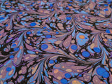 Marbled Paper: Fantasy Purple & Pink by Papier Prina